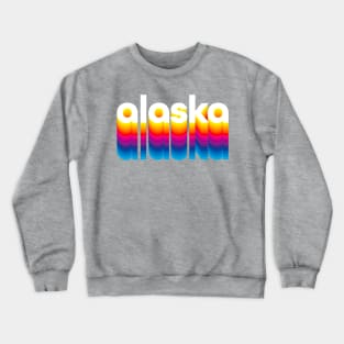 Alaskan Pride Northern Attitude product, Alaskan grown design print Crewneck Sweatshirt